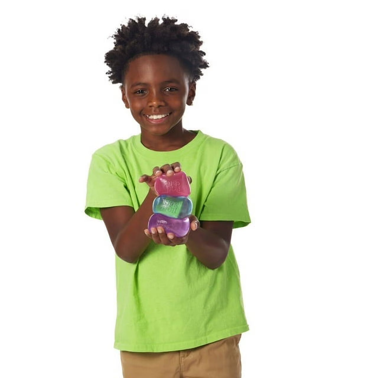 Schylling Nee Doh Nice Cube Squish Toy, ages 3+ (purple), 1ct