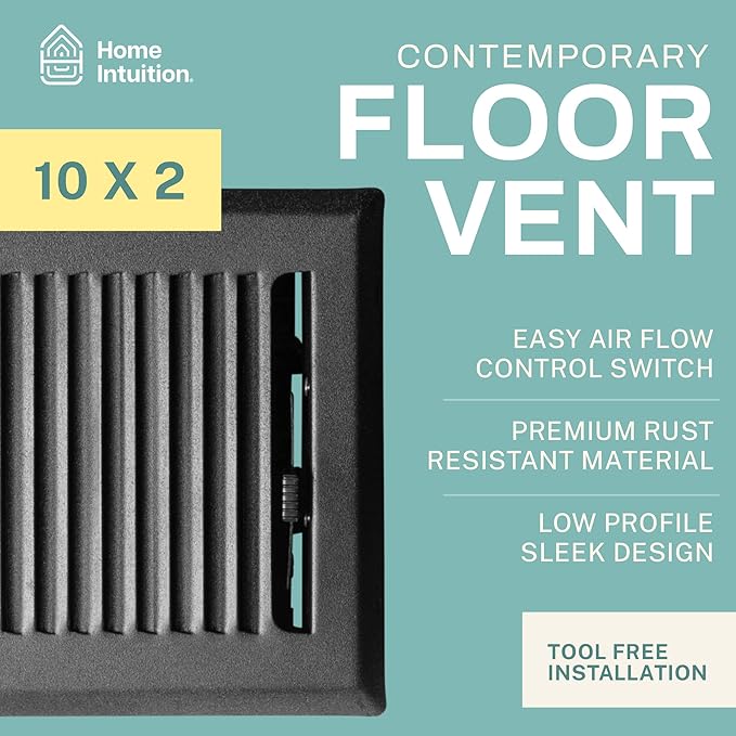Floor Vent Cover, Metal Register