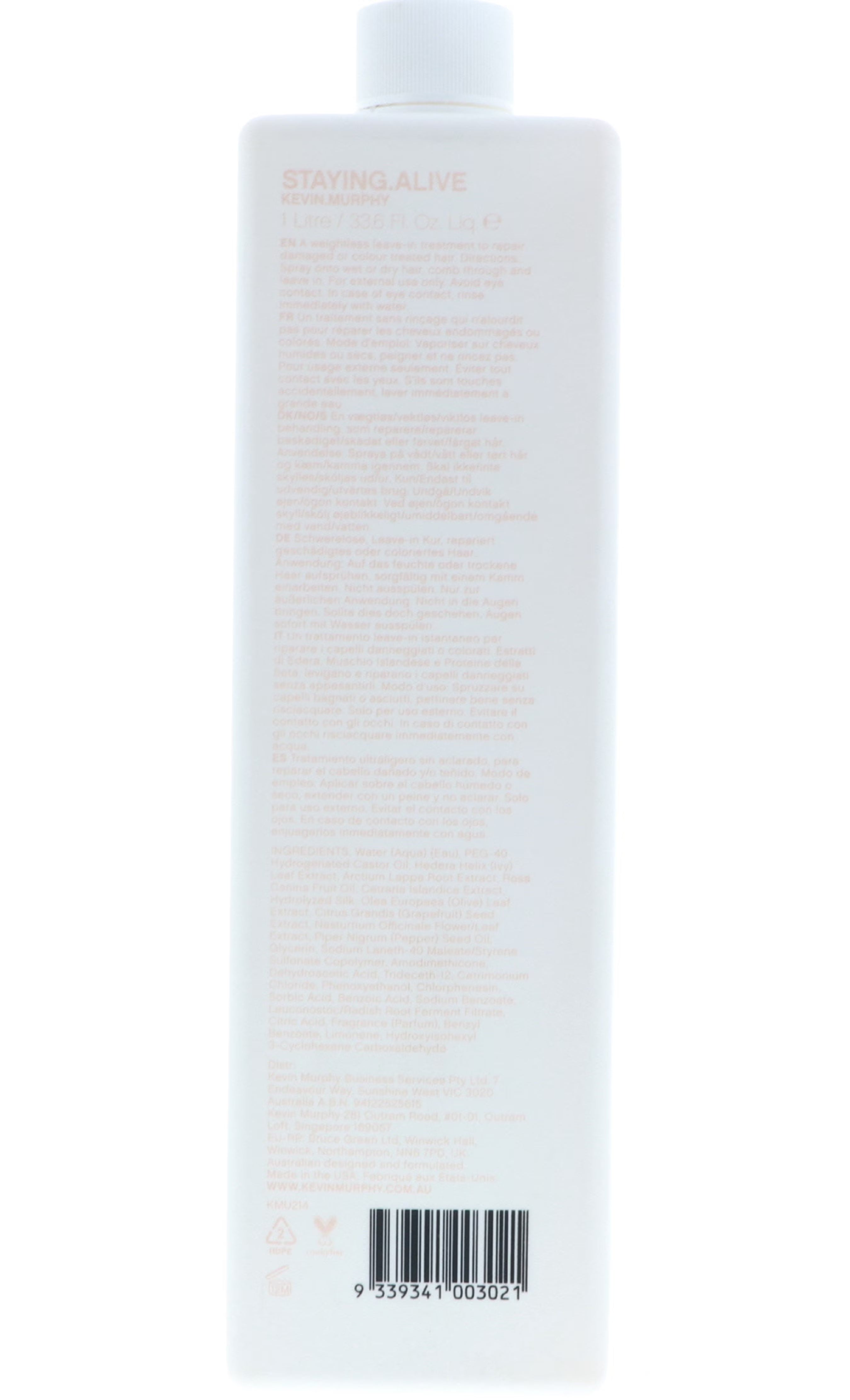 Kevin Murphy Staying.Alive Leave-in Conditioner - 33.8 oz Conditioner