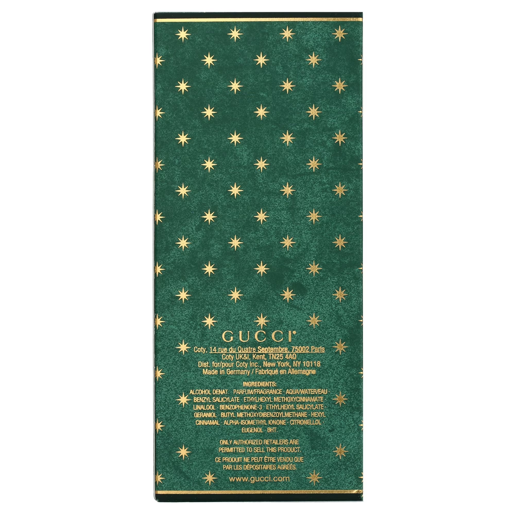 Gucci Memoire D'une Odeur Eau de Parfum Spray, Unisex Perfume, 3.3 Oz