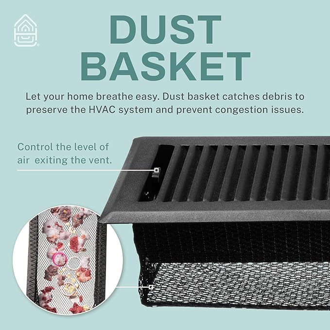 Floor Vent Cover, Metal Register