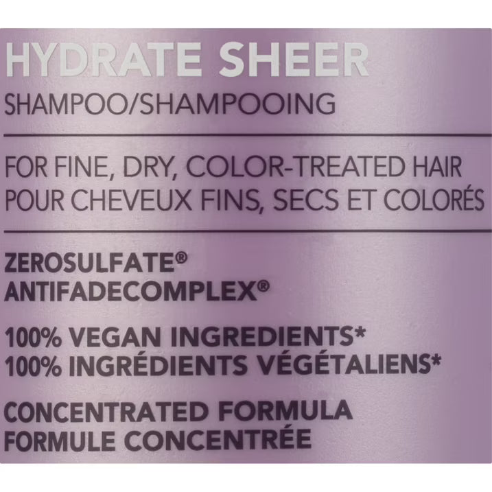 Pureology Colour Care Hydrate Sheer Hair shmp. 33.8 oz