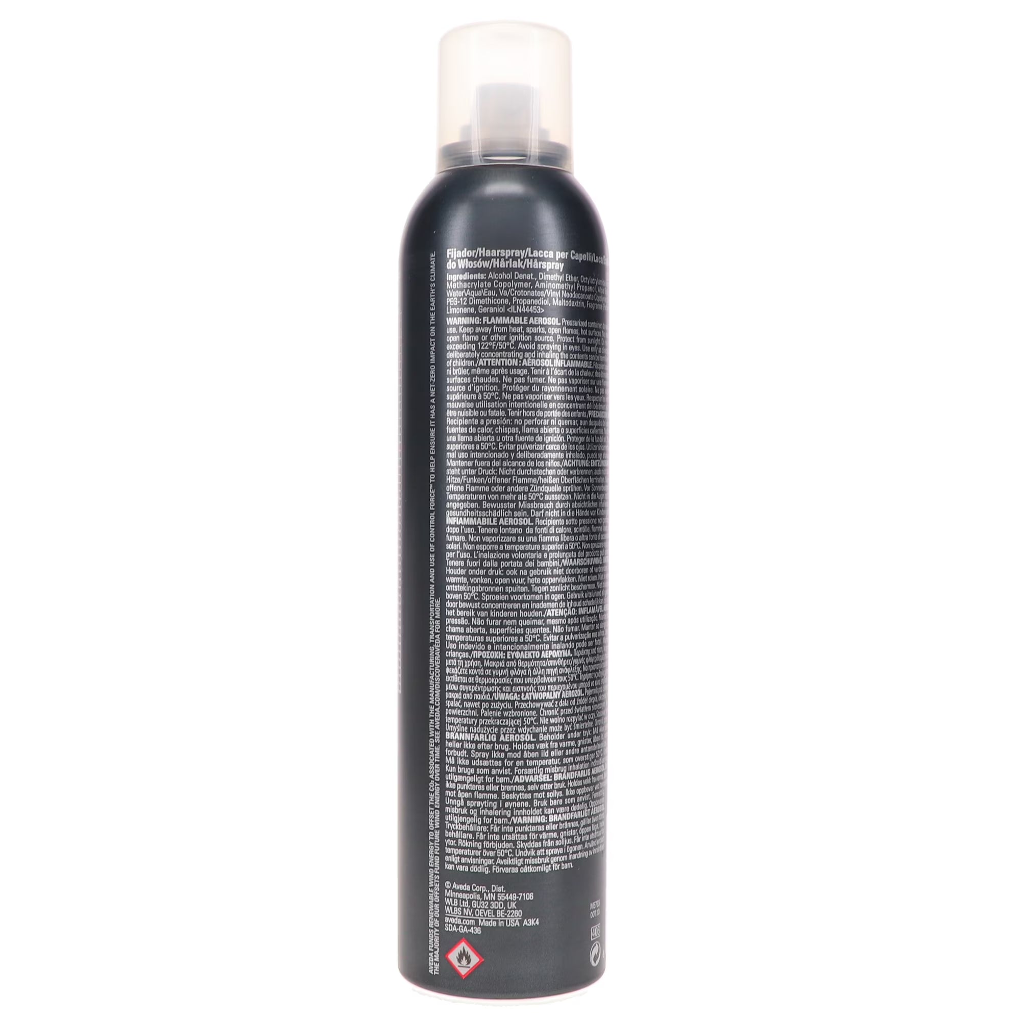 Aveda Control Force Firm Hold Hairspray 8.2 oz