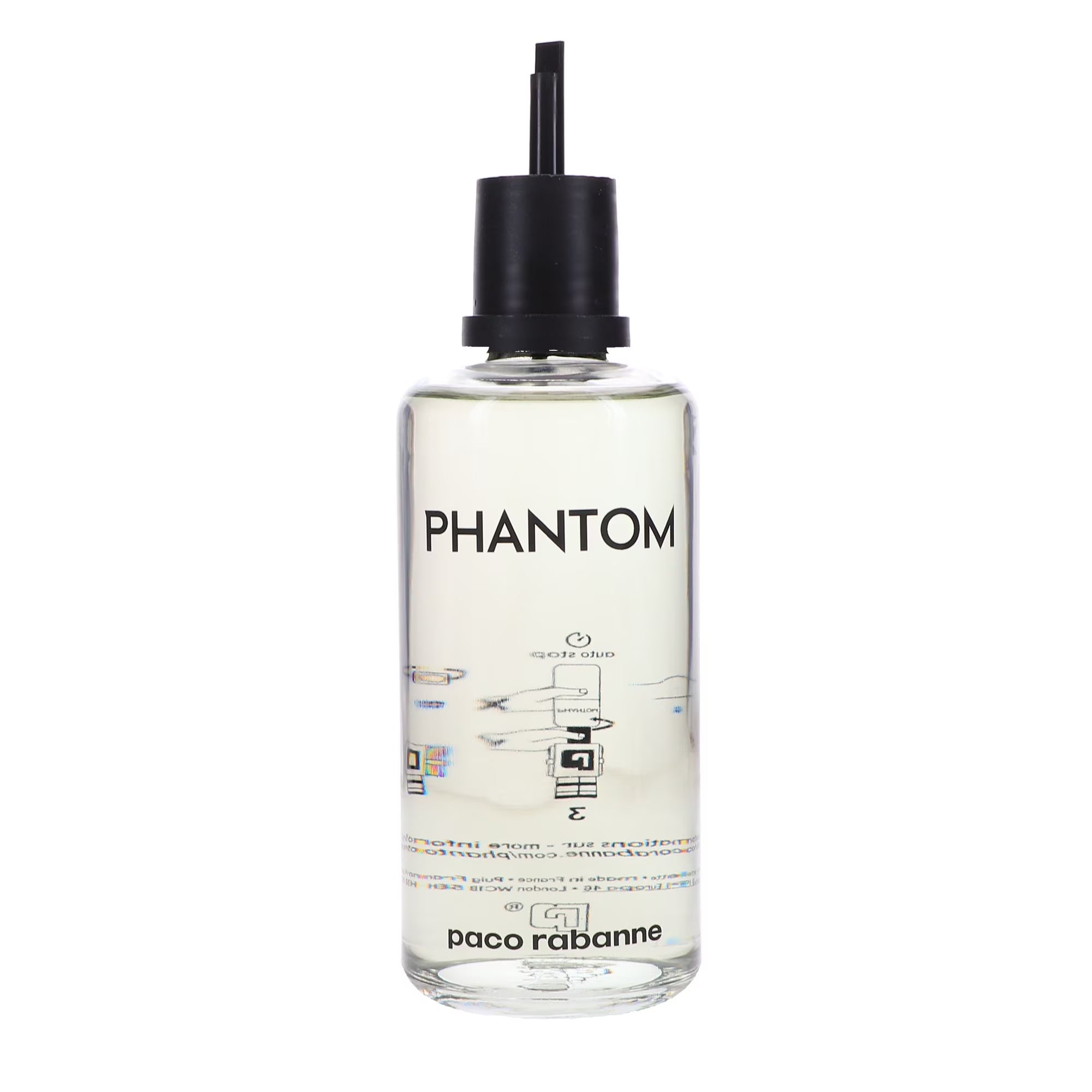 Paco Rabanne Phantom Refill Eau De Toilette for Men 6.8 oz