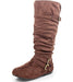 Beverly-Brown Suede-12W