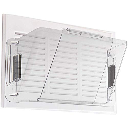Home Intuition Adjustable Magnetic Heat and Air Deflector for Vents, Sidewall, and Ceiling Registers