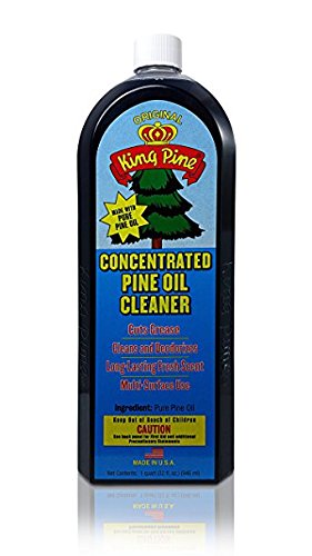 King Pine Concentrated Pine Oil, Multi-Surface Cleaner, Industrial Strength, Original Black, 12 fl oz (1)
