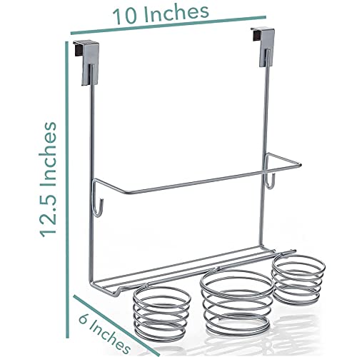 Hair Styling Station Organizer, Silver