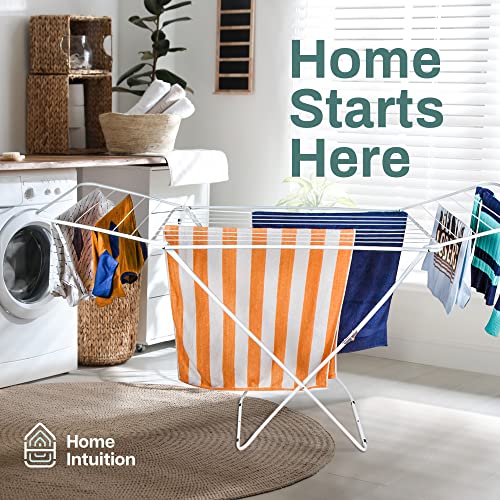 Home Intuition Foldable Clothes Drying Rack Dryer